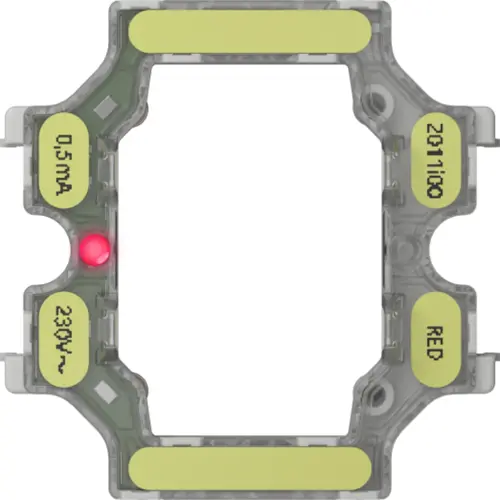 Gira 3792011 verlichtingselement 230 V LED rood 0,5 mA variant 2