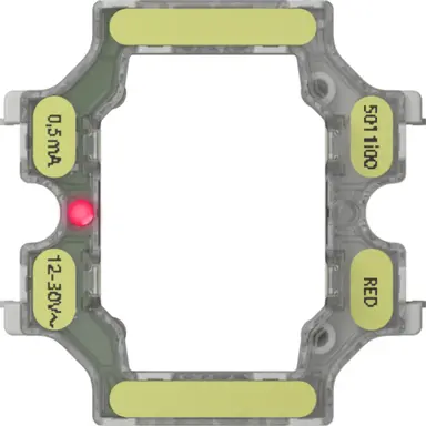 Gira 3795011 verlichtingselement 12 - 30 V LED rood 0,5 mA variant 5