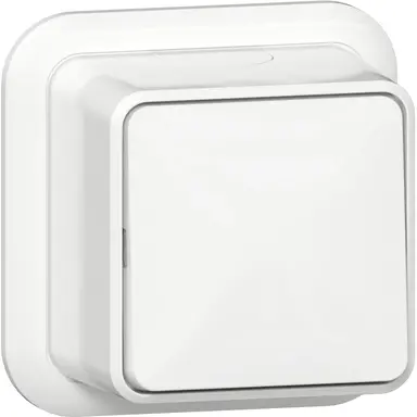 Gira 310611 wisselschakelaar opbouw wit