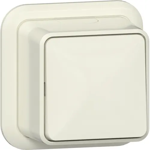 Gira 310610 wisselschakelaar opbouw creme