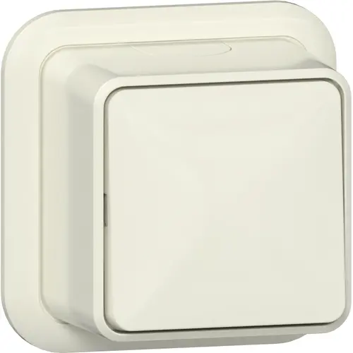 Gira 310710 kruisschakelaar opbouw creme
