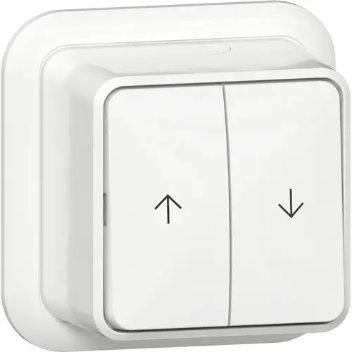 Gira 315911 jaloezieschakelaar opbouw wit