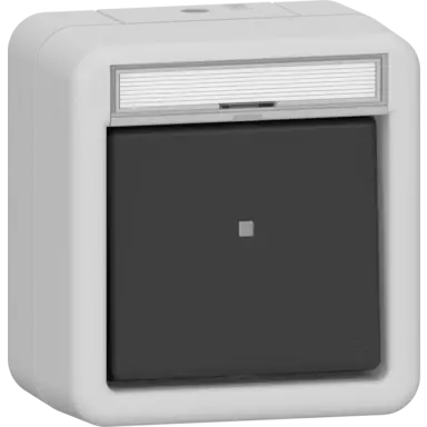 Gira 310231 schakelaar 2-polig compleet opbouw IP66