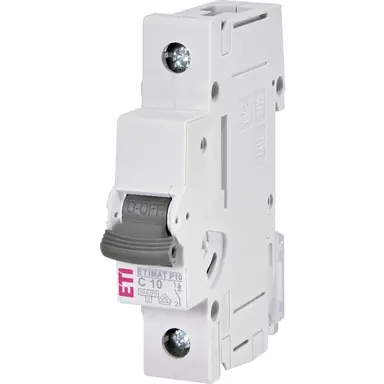 ETI 433022107 ETImat P10 C 10A 1 module 1p 10kA 1901028