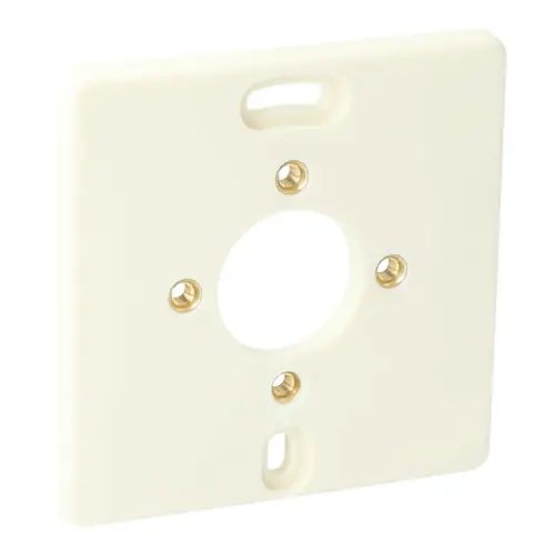 Attema AT1391 montageplaat voor enkelvoudig opbouw schakelmateriaal creme