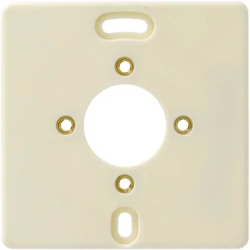 Attema AT1391 montageplaat voor enkelvoudig opbouw schakelmateriaal creme
