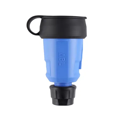 ABL 100000082 CEE koppelcontactstop 16A 230V 2-polig blauw IP44