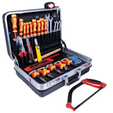 Amwittools 99172021 basis elektricien gereedschapskoffer 44-delig