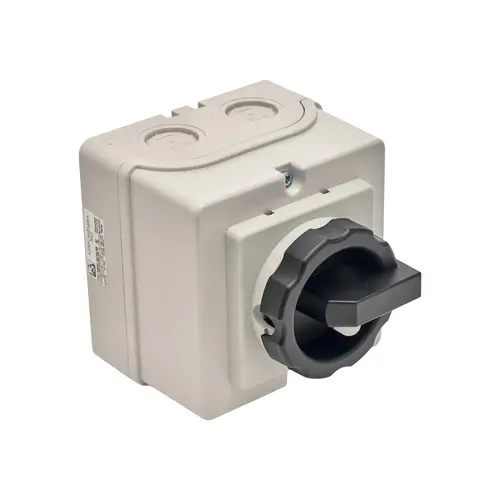 ASN A3/8PLM/Z33-SW aan-/uitschakelaar opbouw 3-polig 25A 400V 2-standen IP65