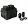 Attema AK2-M20/M25 + WCD 2V opbouw kabeldoos met 2 wandcontactdozen IP54 zwart