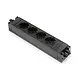 Bachmann 906.18819 STEP Base stekkerdoos 4x RA wcd 230V GST in-/uitgang zonder snoer zwart
