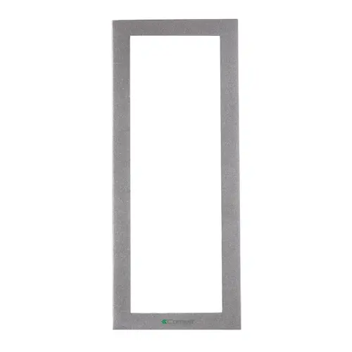 Comelit 3311/3S afdekraam 3-voudig inbouw aluminium zilver