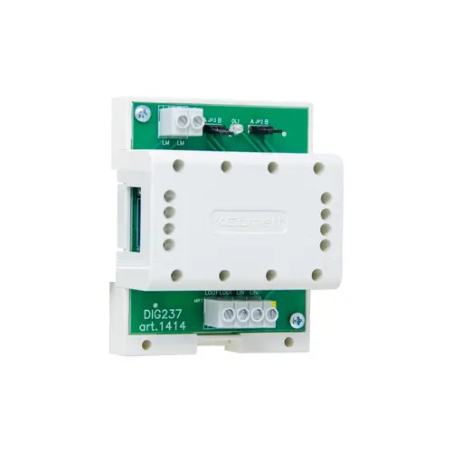 Comelit 1414 buslijnsplitter SB 2-draads DIN-rail 4 modulen kunststof