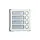 Comelit 3064S vandalcom rvs module met 4 bel