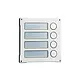 Comelit 3064S vandalcom rvs module met 4 bel