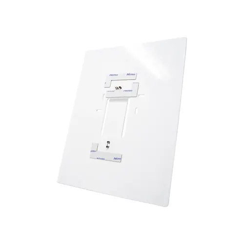 Comelit 6711WV afdekraam voor mini handsfree opbouw kunststof wit