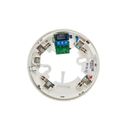 Comelit 43RBX003 meldersokkel 12VDC relais voor conventionele detectoren opbouw wit