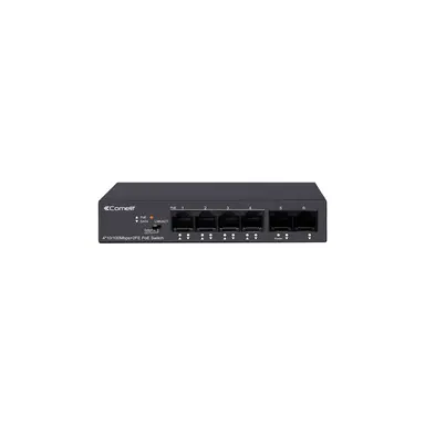 Comelit IPSWP06N100A switch 4 poorten poe + 2 uplin
