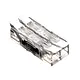 Conex CH 928-2M mini doorverbinder hersluitbaar 2-voudig 0.2 - 4.0 mm² 32 stuks