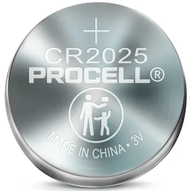 Duracell PC LICOIN 2025 knoopcel batterij Procell lithium/mangaandioxide CR2025 set van 5 stuks