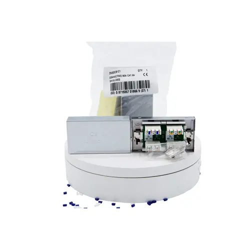 Grayle ZN500CB121 connecting box cat.6a shielded lsa+ lasbox