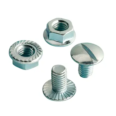 JMV 406012 kraagbout en kraagmoer M6 100 stuks