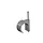 JSL 152300015 spijkerclip 16 - 19mm grijs 50 stuks