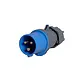 Power PWCEES316 stekker 3-polig16a ip44 blauw