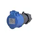 Power PWCEEC316 contrastekker 3-polig16a ip44