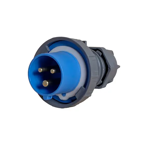 Power PWCEES31667 stekker 3-polig16a ip67 blauw