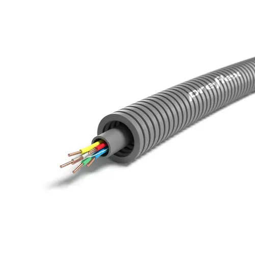 Preflex 1234000472 flexibele buis 16 mm voorbedraad 6 x 0.8 mm² signaalkabel rol 100 meter