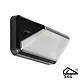 Prolumia 40010331 driehoekig opbouwarmatuur LED 6W half afgeschermd met bewegingssensor IP66 zwart