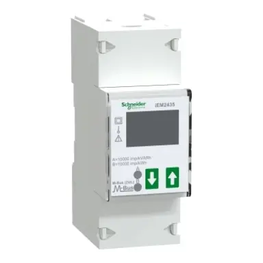 Schneider A9MEM2435 energiemeter monofasig 100a mb