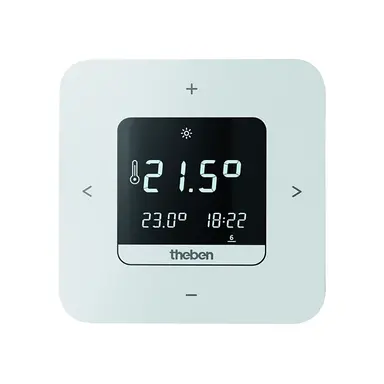 Theben 8120200 Digitale klokthermostaat weekprogramma netversie app bediening moge
