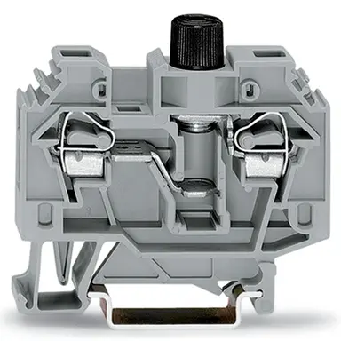 Wago 282-122 2-draads zekeringsklem voor G-smeltpatroon 5 x 20 mm