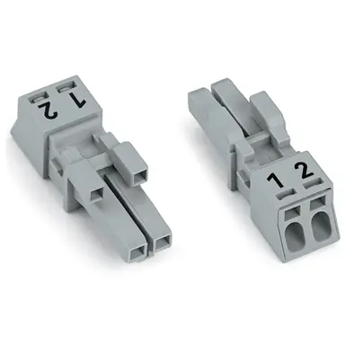 Wago 890-242 steker female mini 2p gr