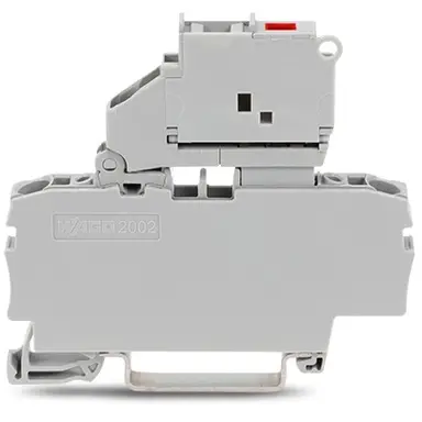 Wago 2002-1611/1000-836 zekeringsklem 2-dr tbv 5x20 gr