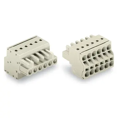 Wago 721-2102/026-000 2-draads female steker push-in