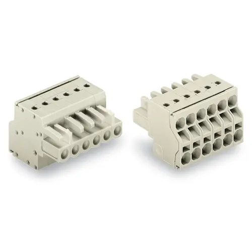 Wago 721-2102/026-000 2-draads female steker push-in