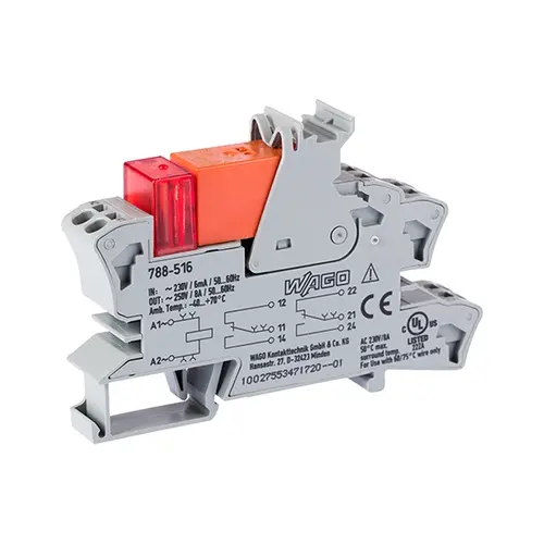 Wago 788-516 relais 2xwiss 230v +voet