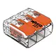 Wago 221-613 lasklem 3-voudig 0.5 - 6 mm² met hevel 30 stuks