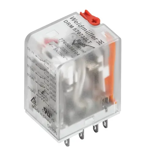 Weidmuller DRM270730LT relais 230vac 10a 2w