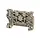 Weidmuller AEB 35 SCL/1 V0 end bracket wemid dark beige