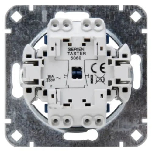 Kopp 508000003 profi seriedrukcontact 2 maakcontacten met gedeelde ingang