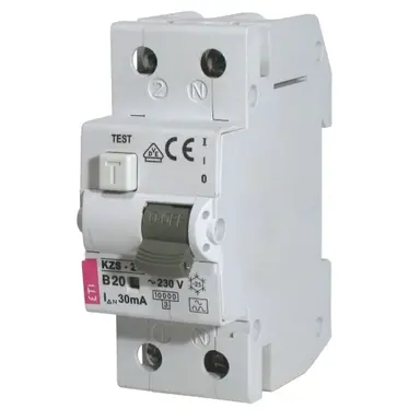 ETI 432000107 aardlekautomaat KZS-2M B 32A 30mA 1p+n