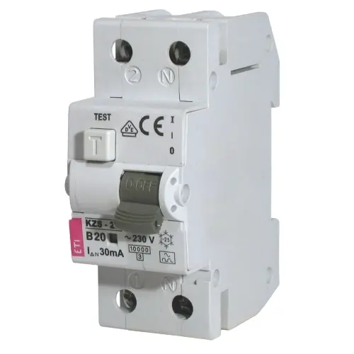 ETI 432000107 aardlekautomaat KZS-2M B 32A 30mA 1p+n