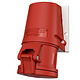 Mennekes CEE 32 wandcontactdoos CEE 5-polig 32A 400V met Twin-CONTACT