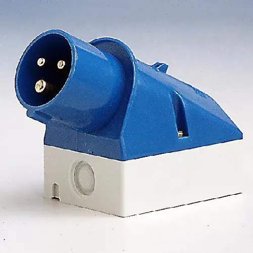 Mennekes CEE 332 toestelcontactdoos CEE 3-polig 16A 230V 6h schroefklemmen IP44