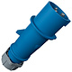 Mennekes CEE 22302 CEE contactstop 3-polig 16A 230V Blauw 6h AM-TOP IP44