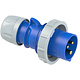 PCE 0132-6V CEE-contactstop 16A 3p Blauw 6